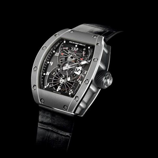 Richard Mille RM 022 Tourbillon Aerodyne Dual Time Zone RM Titanium - фото 2