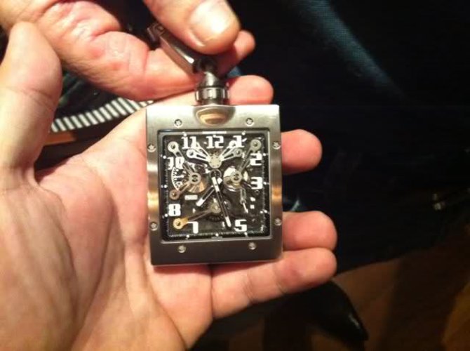 Richard Mille RM 020 Tourbillon Pocket Watch RM Titanium - фото 3