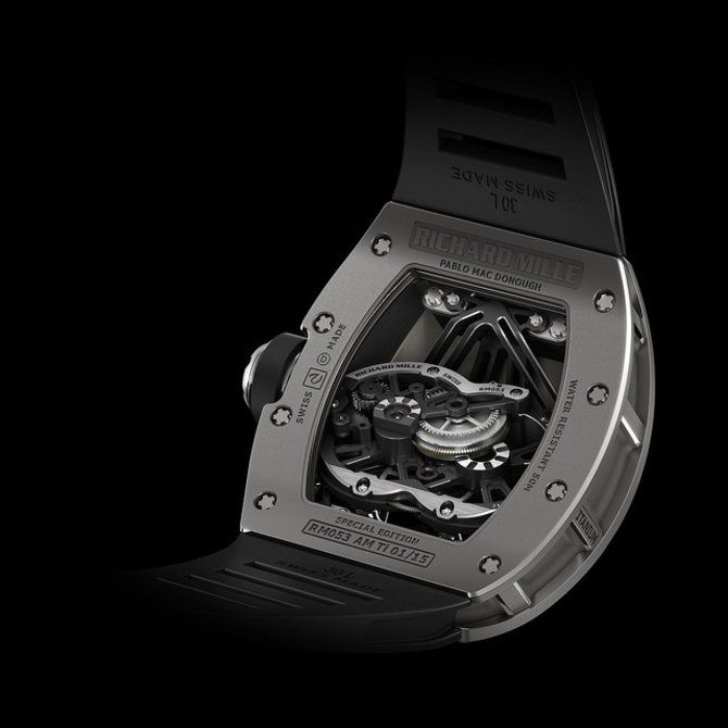 Richard Mille RM 053 Tourbillon - Pablo Mcdonough RM Titanium - фото 2