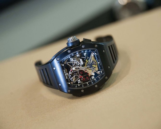 Richard Mille RM 050 Tourbillon Competition Chronograph - Felipe Massa RM Titanium Black - фото 3