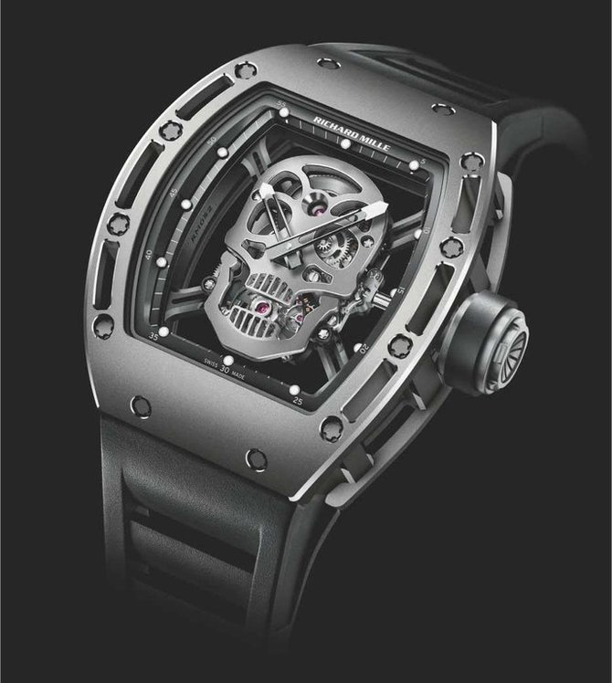 Richard Mille RM 052 Tourbillon Skull RM Titanium - фото 4