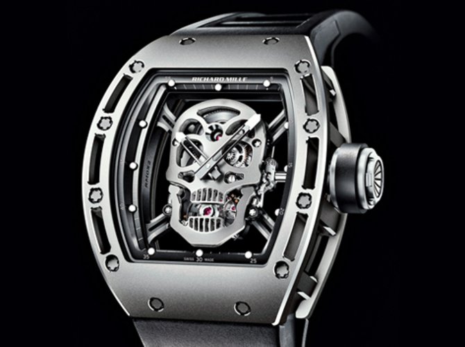 Richard Mille RM 052 Tourbillon Skull RM Titanium - фото 5
