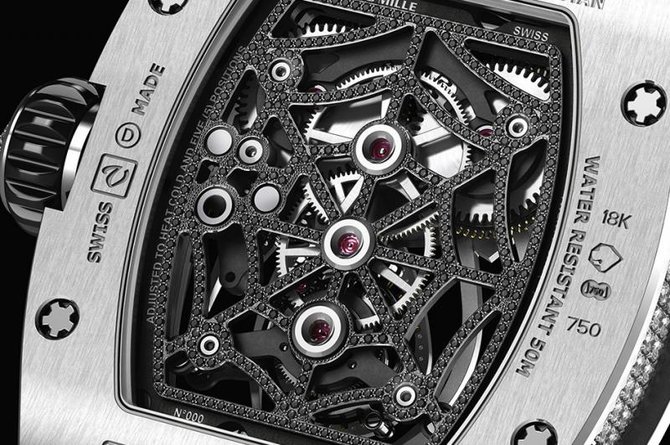 Richard Mille RM 19-01 Tourbillon - Natalie Portman RM White Gold - фото 5