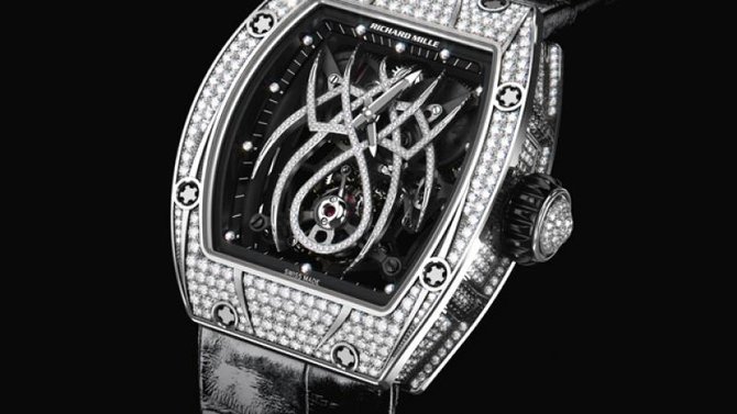 Richard Mille RM 19-01 Tourbillon - Natalie Portman RM White Gold - фото 2