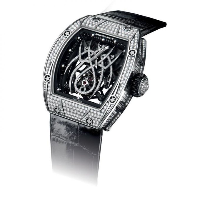 Richard Mille RM 19-01 Tourbillon - Natalie Portman RM White Gold - фото 1