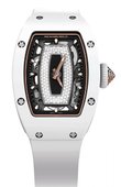 Richard Mille RM RM 07-01 Atz White Ceramic Skeletonised Ladies' Automatic Ceramic Gold