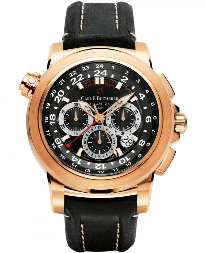 Carl F. Bucherer 00.10620.03.33.01 Patravi TravelTec - фото 1