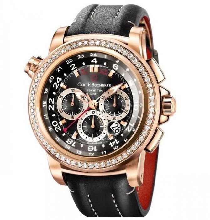 Carl F. Bucherer 00.10620.03.33.12 Patravi TravelTec