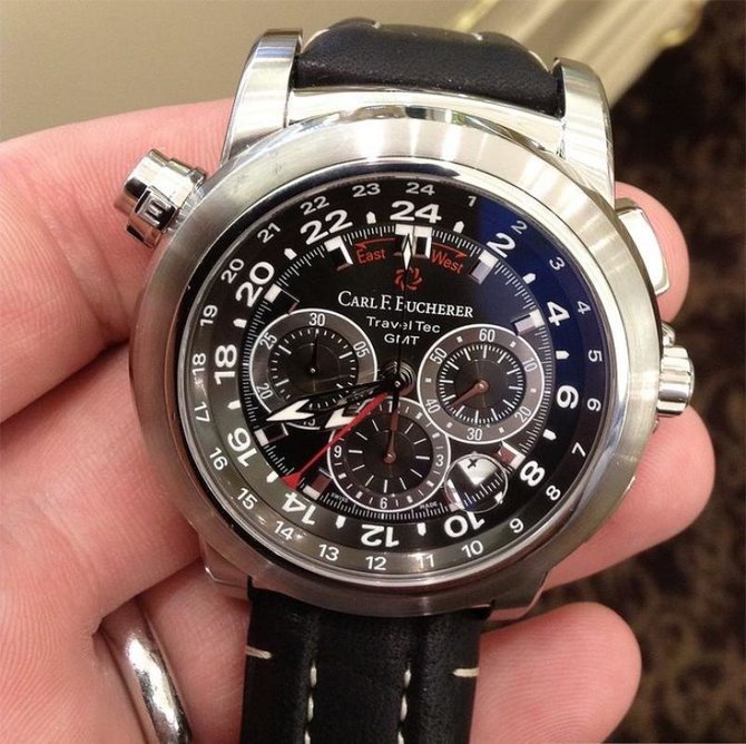 Carl F. Bucherer 00.10620.08.33.01 Patravi TravelTec - фото 2