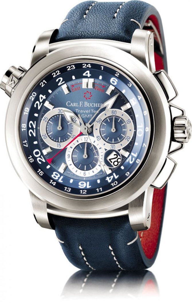 Carl F. Bucherer 00.10620.08.53.01 Patravi TravelTec - фото 2