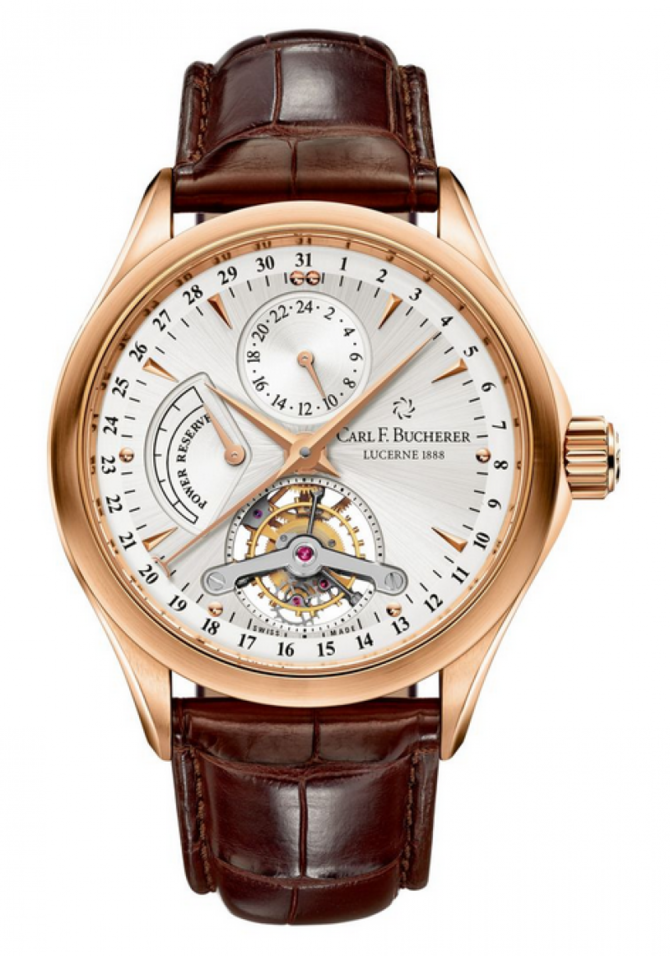 Carl F. Bucherer 00.10918.03.13.01 Manero Tourbillon Limited Edition - фото 1