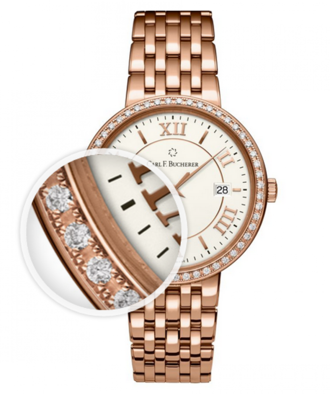 Carl F. Bucherer 00.10311.03.15.31 Adamavi 39 mm  - фото 2