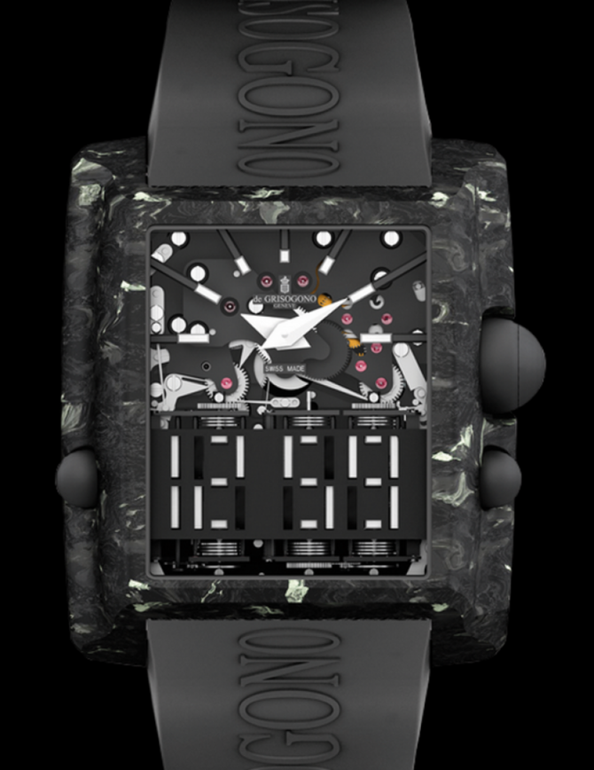 deGrisogono RELOADED N01 Meccanico DG Power Reserve - фото 2