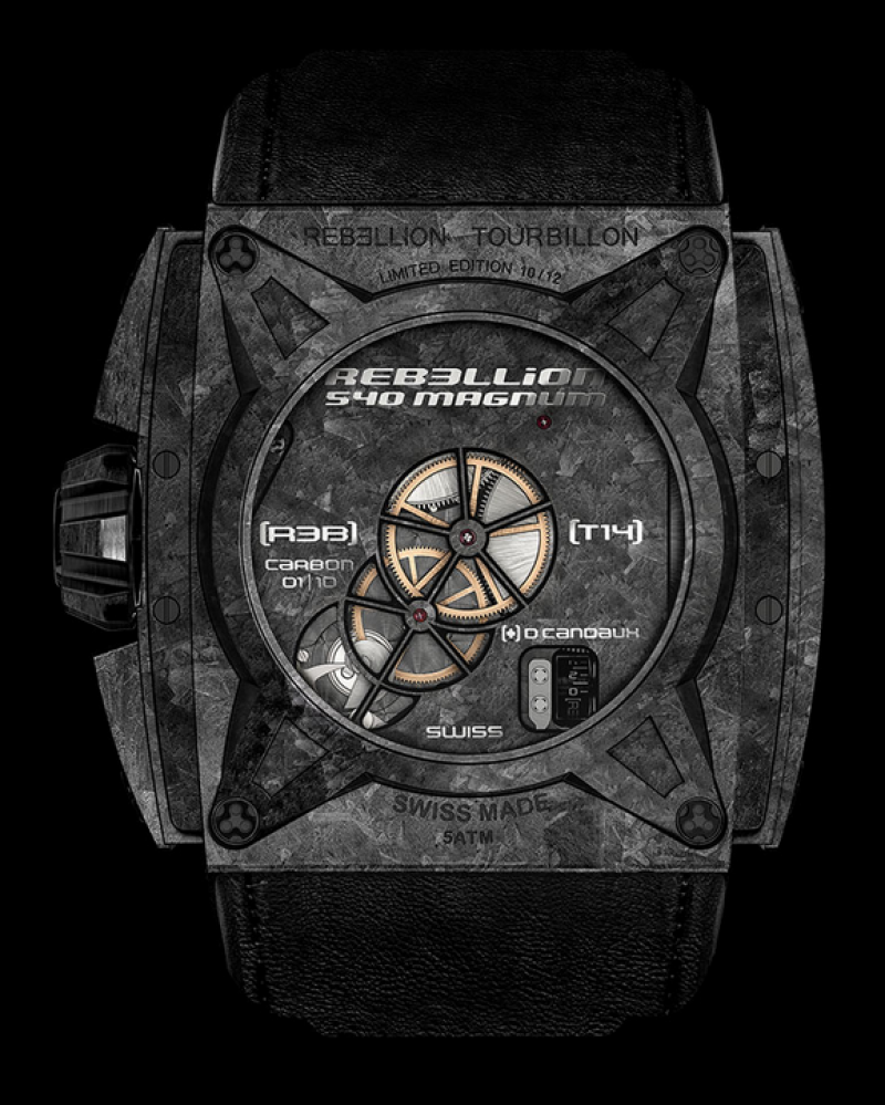 Grade Titanium Carbon fiber Rebellion Grand Tourbillon Magnum 540