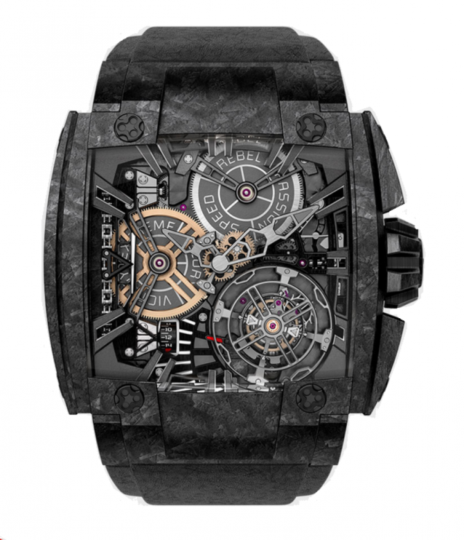 Rebellion Grade Titanium Carbon fiber Magnum 540 Grand Tourbillon - фото 1