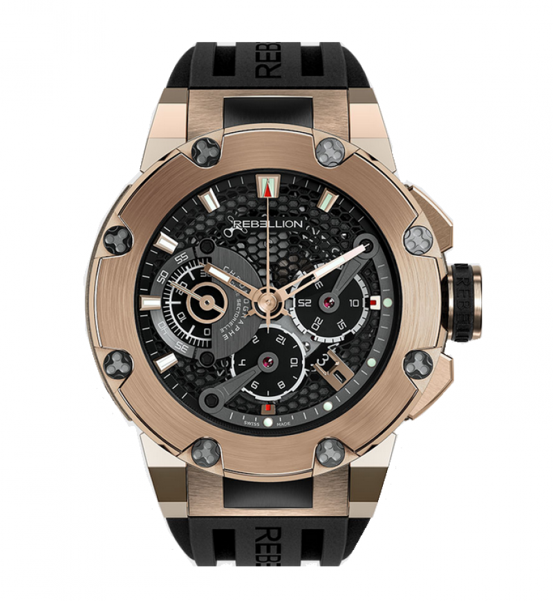 Red Gold 5N Rebellion Chrono-Pusher Predator