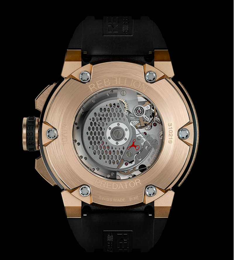 Red Gold 5N Rebellion Chrono-Pusher Predator
