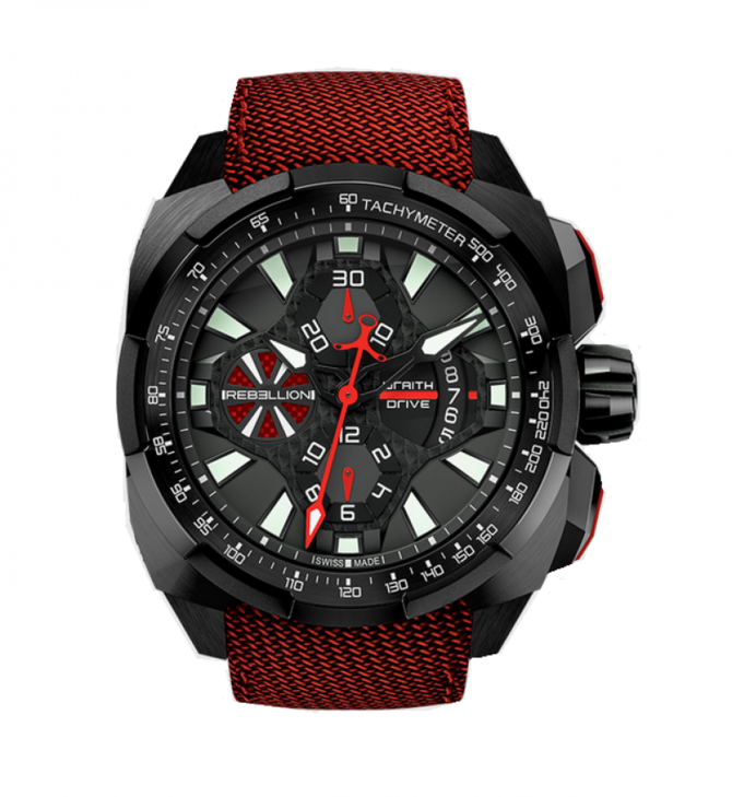 Rebellion Black DLC 316L Stainless Steel Wraith Drive - фото 1