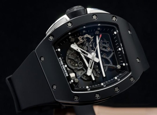 Richard Mille RM 061-01 Yohan Blake RM All-Black TZP Ceramic - фото 2