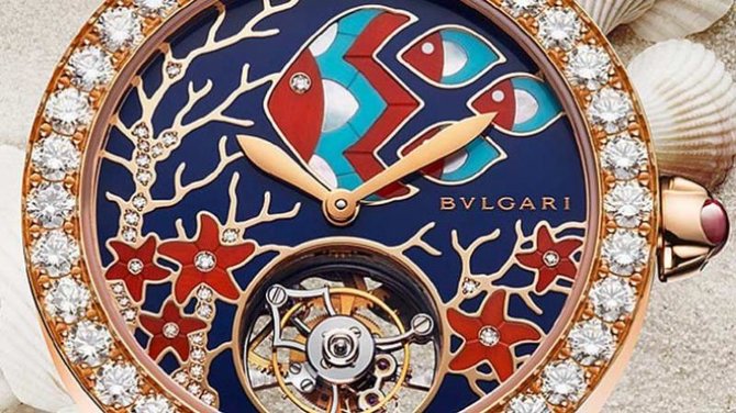 Bvlgari Bulgari Il Giardino Marino Mediterranean Eden Tourbillon - фото 4