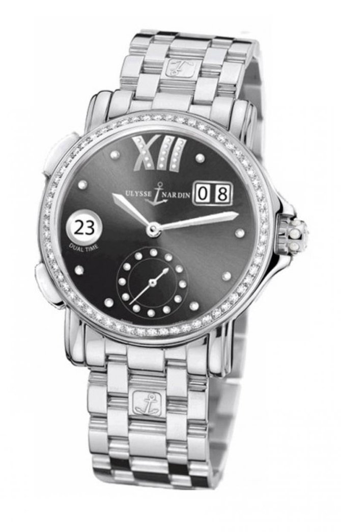 Ulysse Nardin 3343-222B-7/30-02 Dual Time Ladies Manufacture