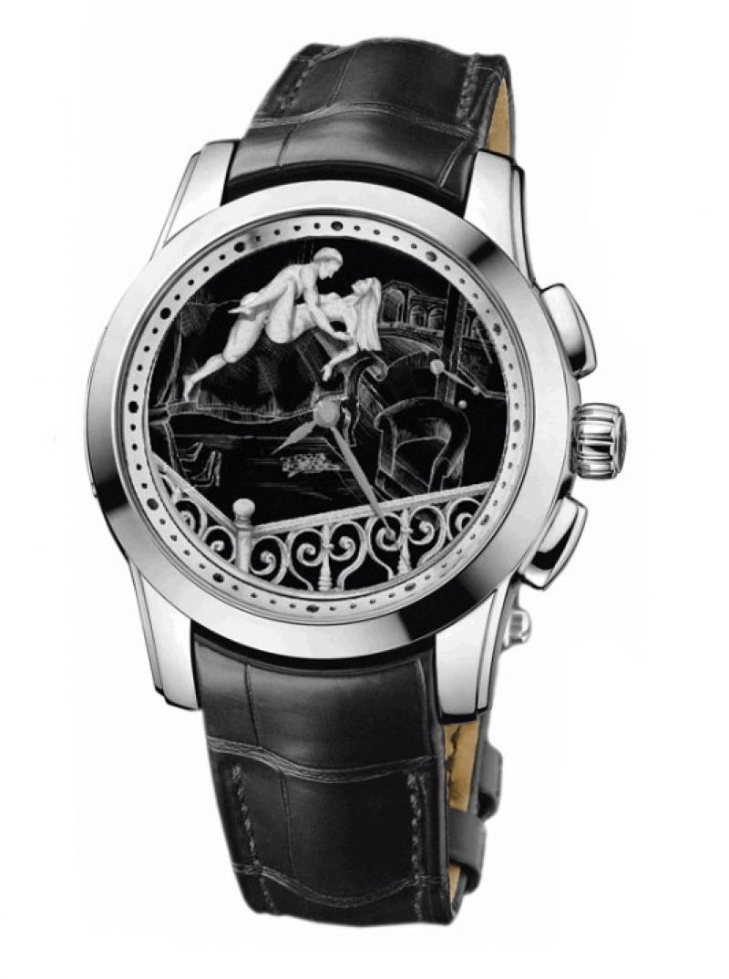 6119-130 Ulysse Nardin Hourstriker Erotica Jarretiere Specialities