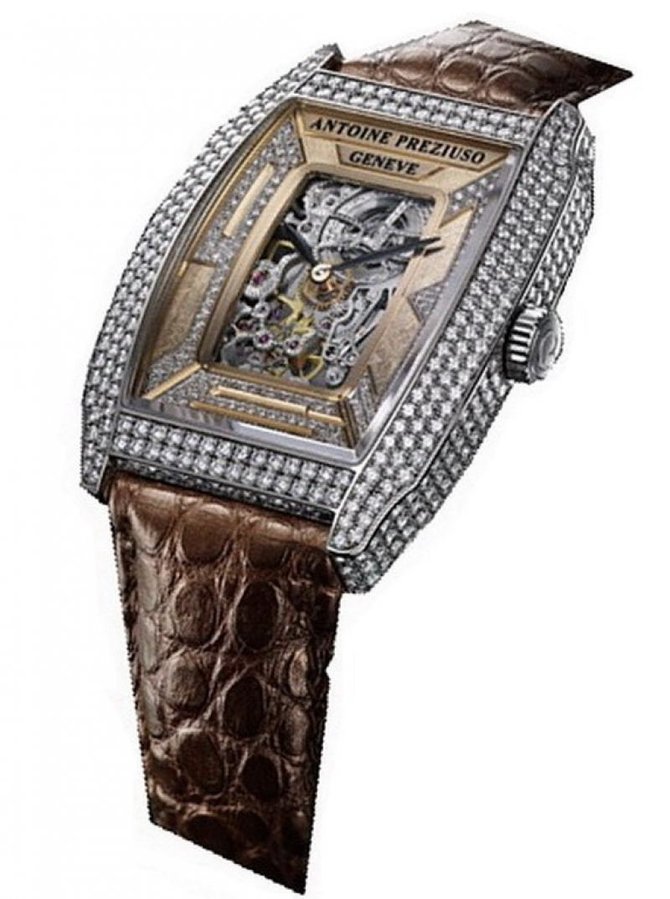 Antoine Preziuso Oltre Tempo RG Pave Collections Skeleton - фото 1