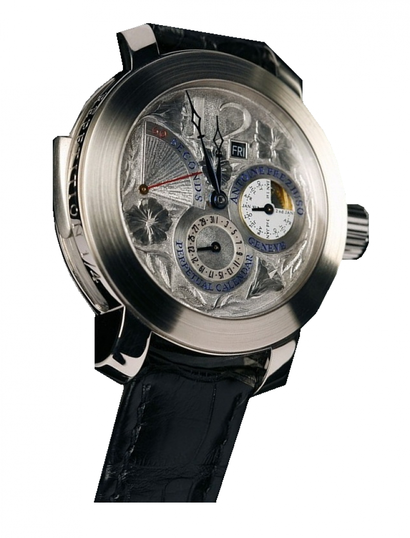 Quarter Repeater Perpetual Calendar Antoine Preziuso White Gold The Unique and Artistic