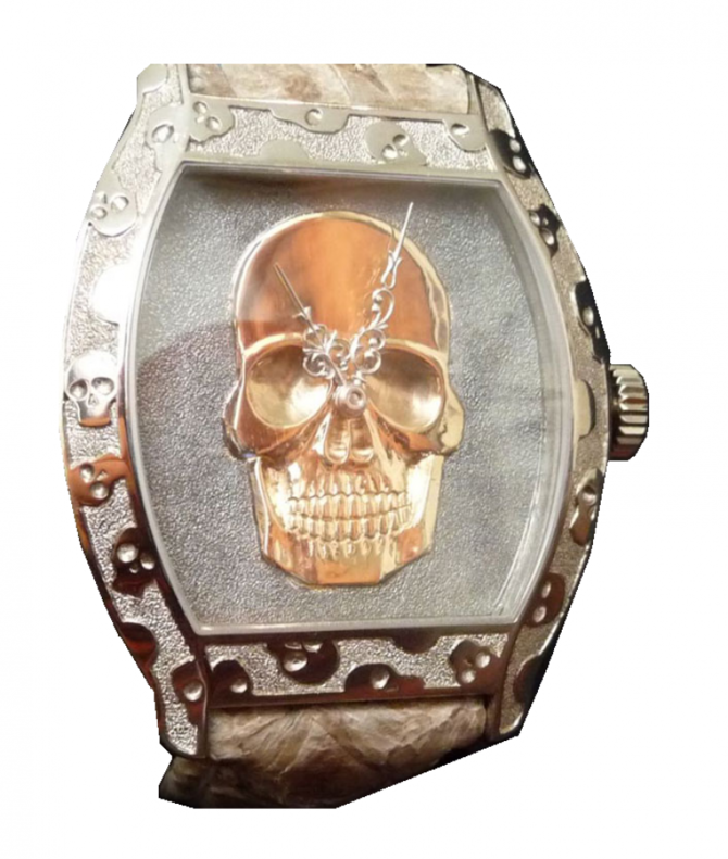 Antoine Preziuso Skull The Unique and Artistic Pink Gold - фото 1