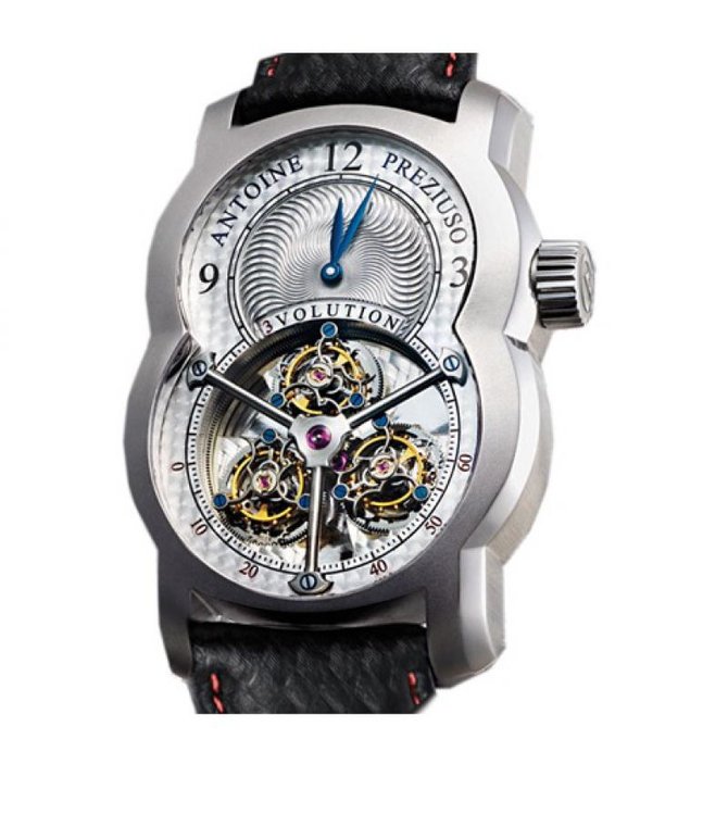 Antoine Preziuso 3volution II Kevlar Tourbillons Platinum  - фото 1