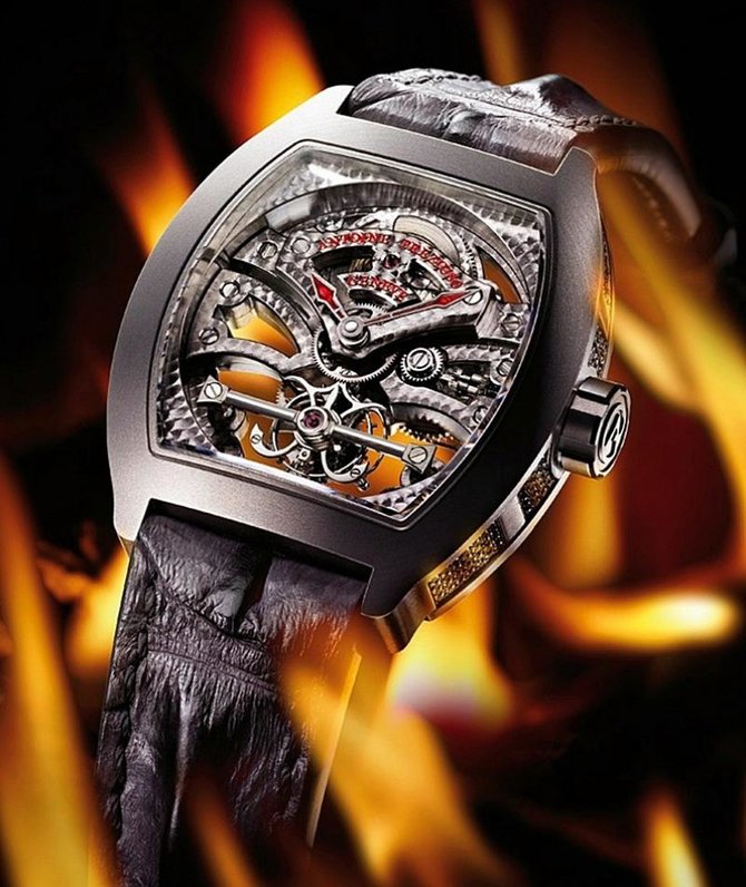Antoine Preziuso Black Devil – BD Tourbillons Skeleton - фото 2