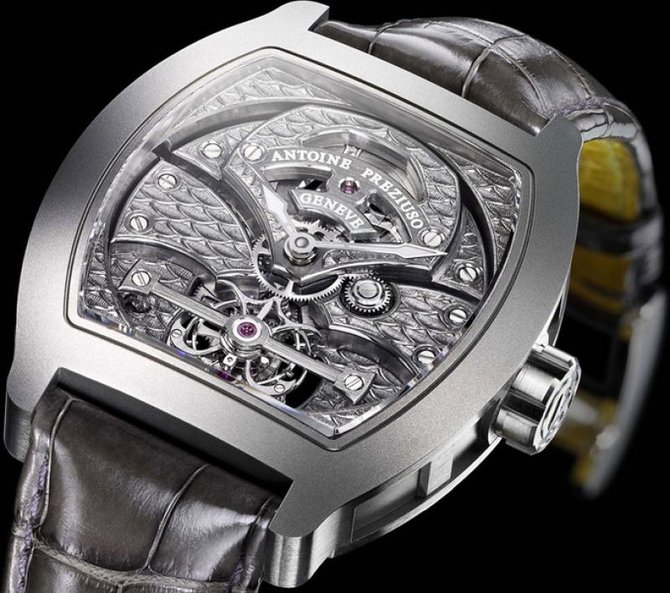 Antoine Preziuso Dragon Skin Tourbillons Skeleton - фото 2