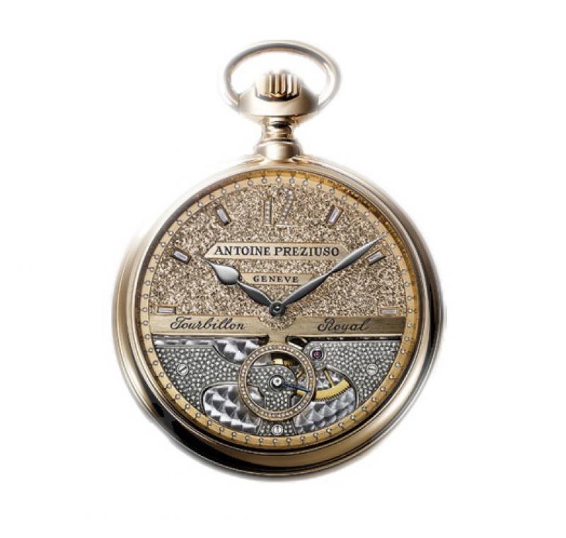 Tourbillon Royal Antoine Preziuso Pocket Watch Tourbillons