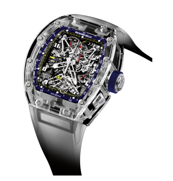 Richard Mille RM 056 Tourbillon Chronograph Sapphire - Felipe Massa RM 10th Anniversary - фото 1
