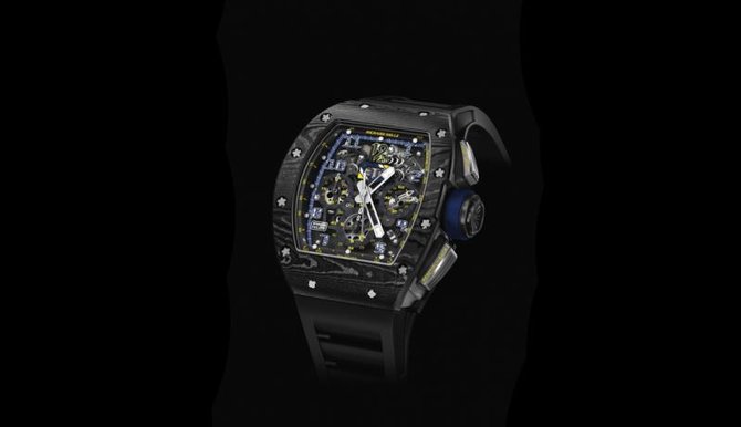 Richard Mille RM 056 Tourbillon Chronograph Sapphire - Felipe Massa RM 10th Anniversary - фото 3