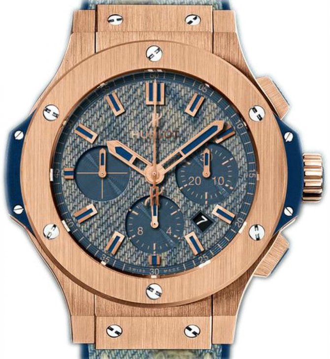 Hublot 301.PL.2780.NR.JEANS Big Bang 44mm Jeans Gold - фото 2