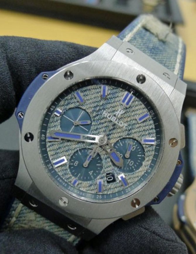 Hublot 301.SL.2770.NR.JEANS Big Bang 44mm Jeans Steel - фото 2