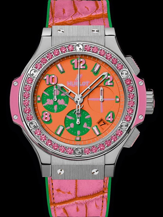 Hublot 341.SP.4779.LR.1233.POP15 Big Bang 41mm Ladies Pop Art Steel Rose - фото 2