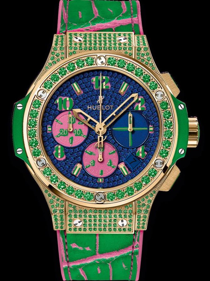 Hublot 341.VG.9089.LR.1622.POP15 Big Bang 41mm Ladies Pop Art Yellow Gold Apple Jewellery  - фото 2