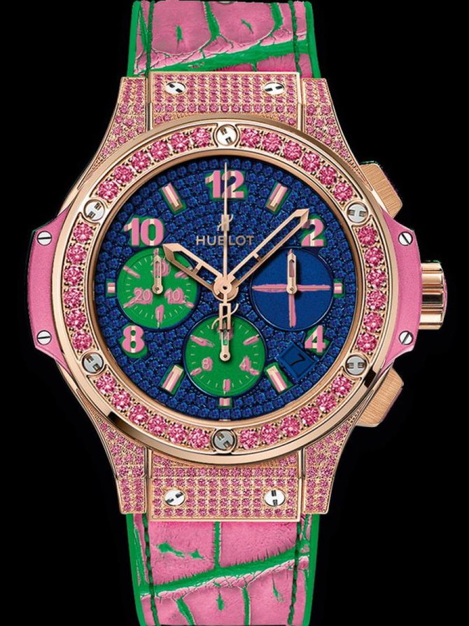 Hublot 341.PP.9089.LR.1633.POP15 Big Bang 41mm Ladies Pop Art Gold Rose Jewellery - фото 3