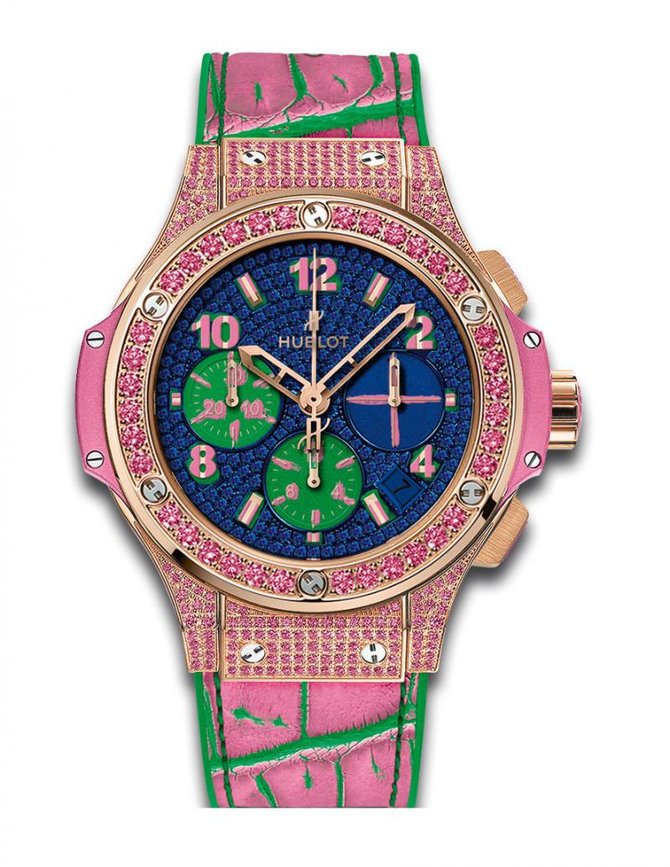 Hublot 341.PP.9089.LR.1633.POP15 Big Bang 41mm Ladies Pop Art Gold Rose Jewellery - фото 1