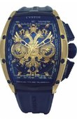Cvstos Challenge Eagle Chrono Depardieu LE Blue Proud to be Russian