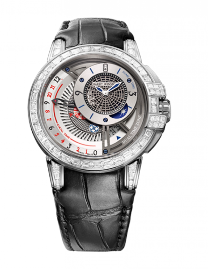 Harry Winston OCEATZ44WW013 Ocean Dual Time Automatic 44mm