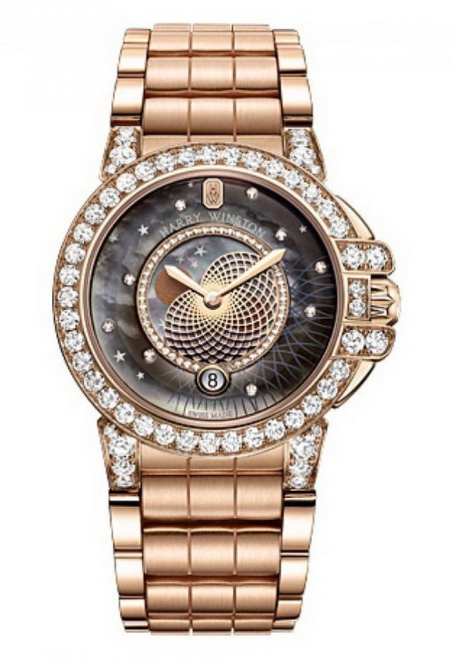 Harry Winston OCEQMP36RR027 Ocean Moon Phase 36 mm
