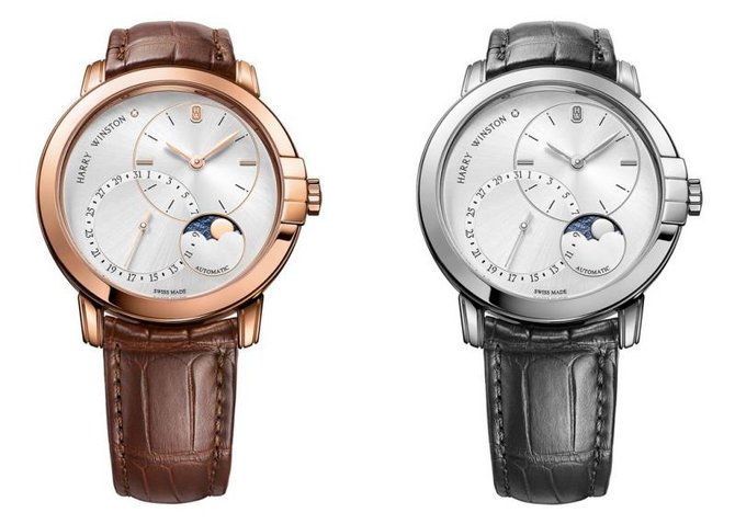 Harry Winston MIDAMP42RR003 Midnight Date Moon Phase Automatic 42mm - фото 2