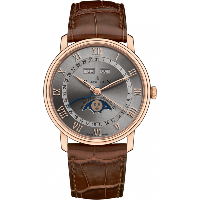 Blancpain 6654-3613-55B Villeret Quantieme Complet