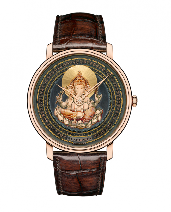 Blancpain 6615-3616-55B 2 Villeret Cadran Shakudo - фото 2