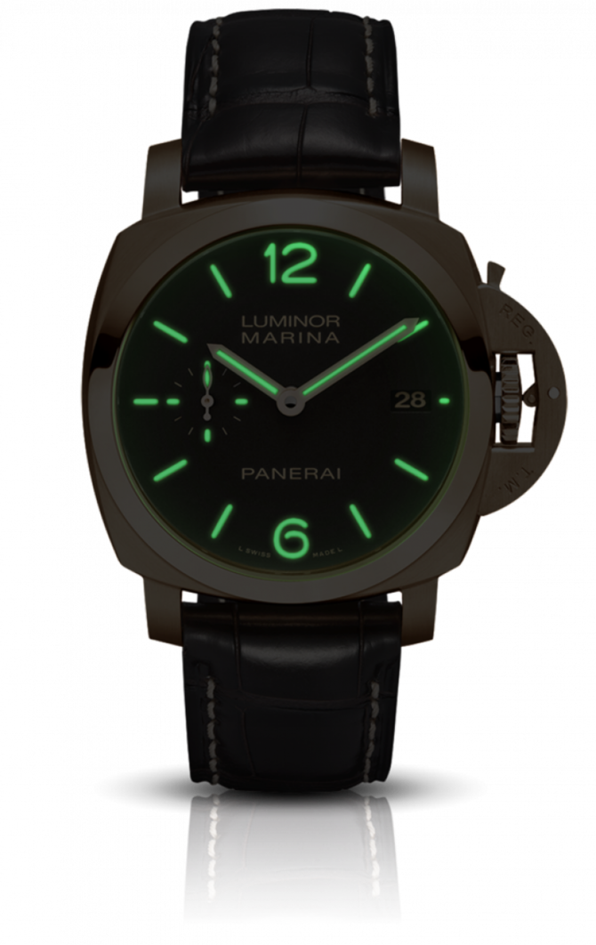 Officine Panerai PAM00393 Luminor Marina 1950 3 Days Automatic Titanio Oro Rosso - фото 2