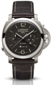Officine Panerai Часы Officine Panerai Luminor PAM00311 1950 Chrono Monopulsante 8 Days GMT Titanio