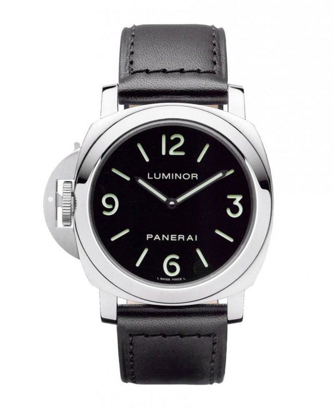 Officine Panerai PAM00219 Luminor Base Left-Handed Acciaio - фото 1